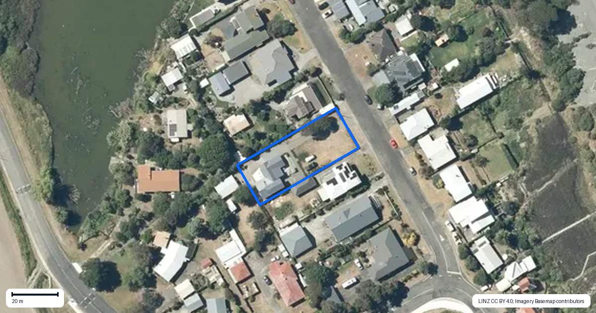 Property context map for 9 Collison Terrace, Haumoana