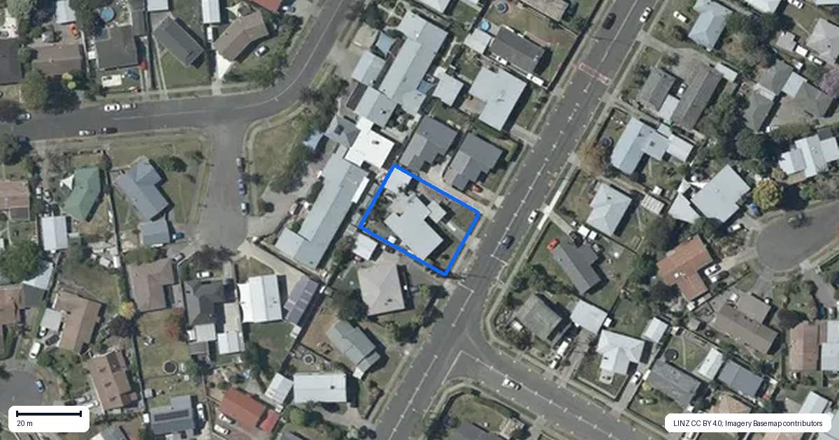Property context map for 34 York Avenue, Tamatea, Napier