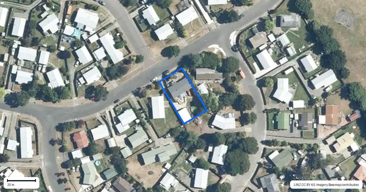 Property context map for 11 Ramsey Crescent, Flaxmere, Hastings