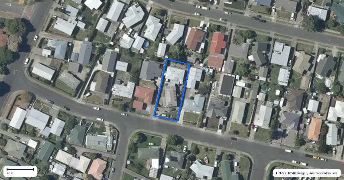 Property context map for 8 Kauri Street, Taradale, Napier