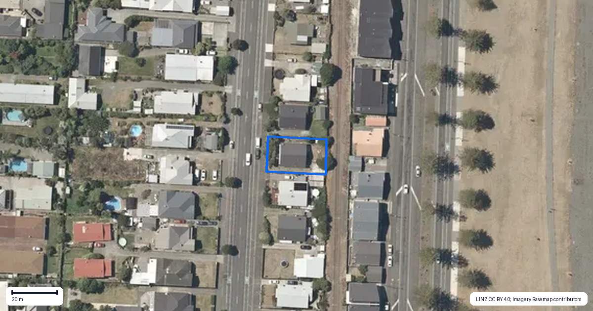 Property context map for 50 McGrath Street, Napier South, Napier
