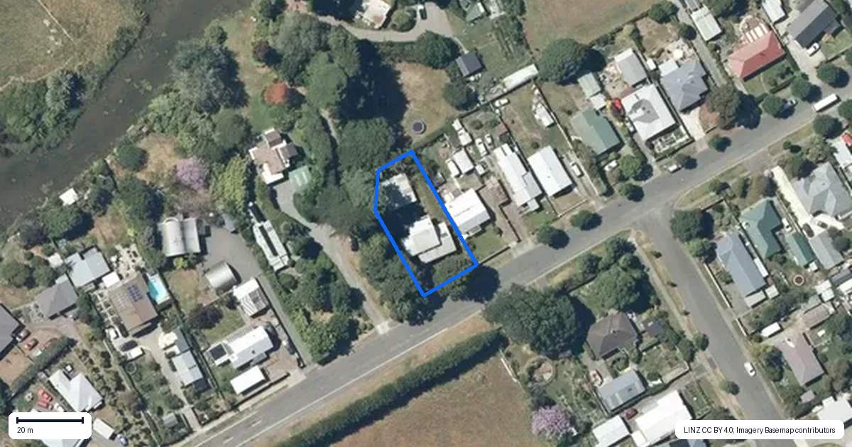 Property context map for 15 Haumoana Road, Haumoana