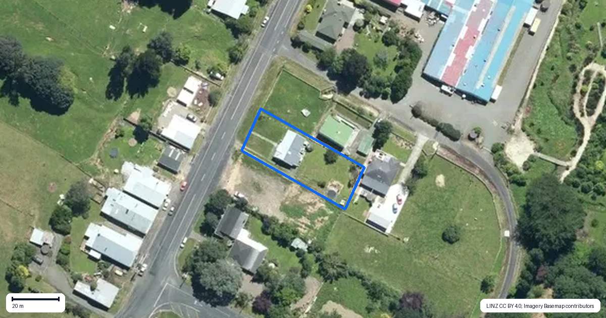 Property context map for 87 Hovding Street, Norsewood