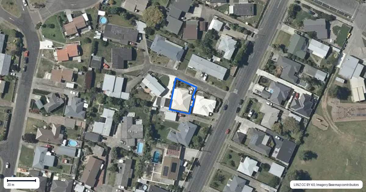 Property context map for 19B Murphy Road, Taradale, Napier