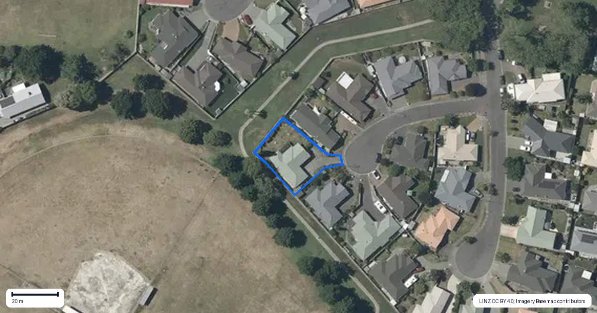 Property context map for 10 Rosehill Way, Taradale, Napier