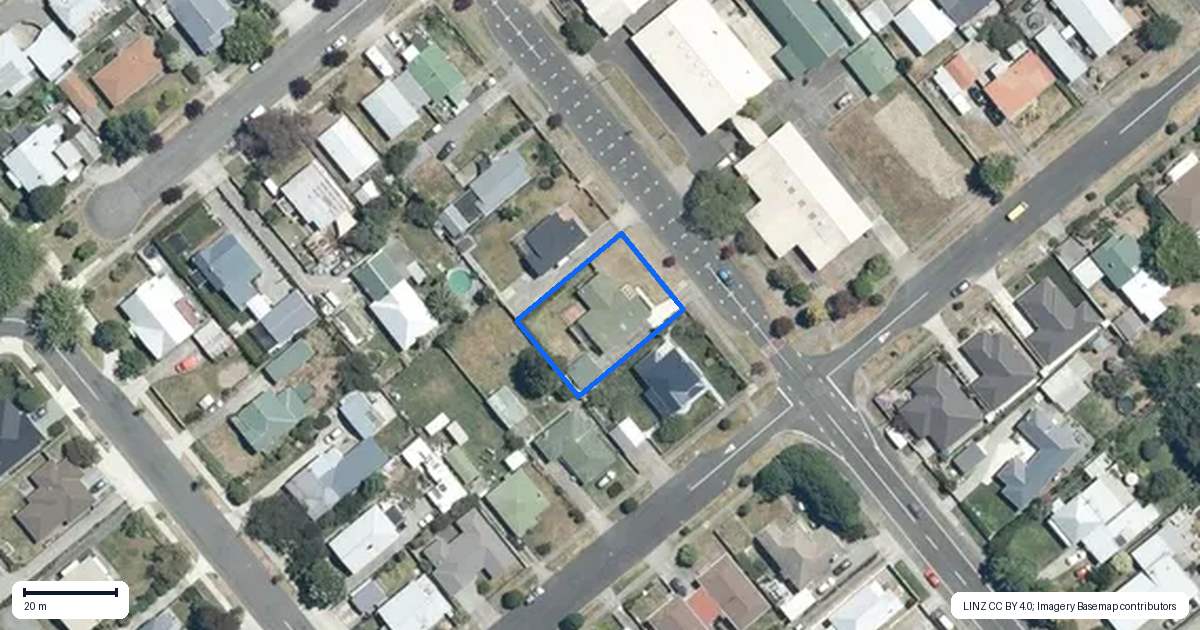 Property context map for 707 Albert Street, Parkvale, Hastings