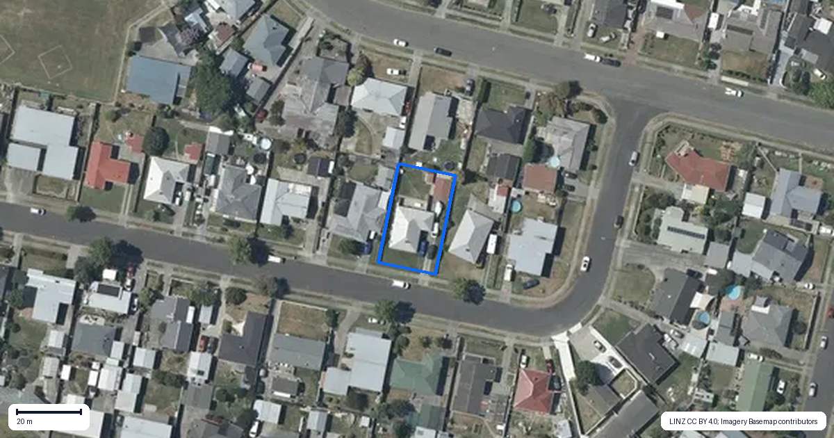 Property context map for 8 Lyttelton Crescent, Tamatea, Napier