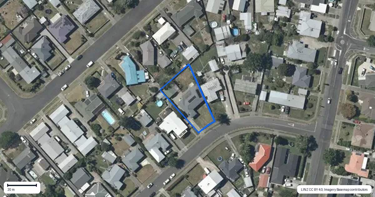 Property context map for 12 Arthur Hobson Avenue, Pirimai, Napier