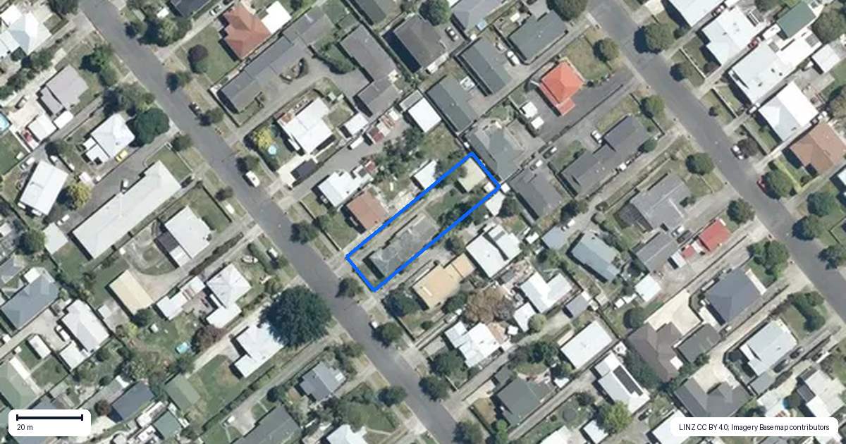 Property context map for 900 Lyell Street, Akina, Hastings