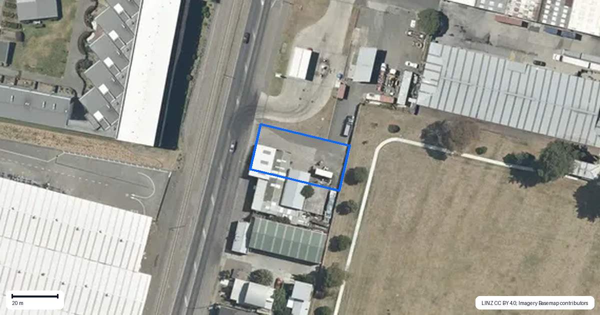 Property context map for 186 Hyderabad Road, Ahuriri, Napier
