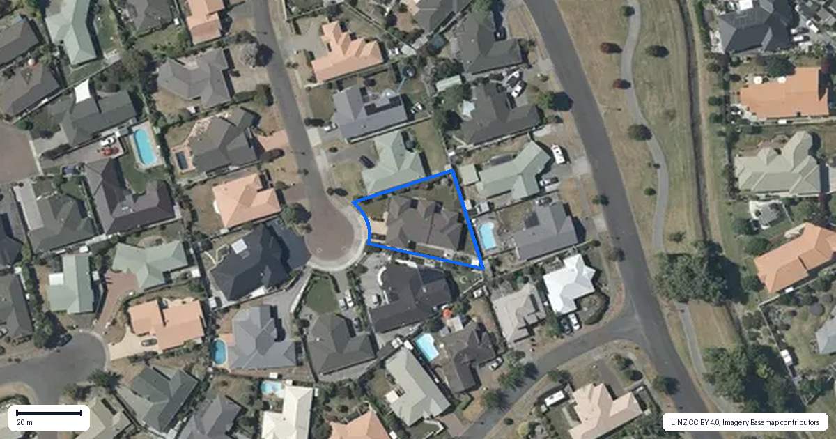 Property context map for 9 Rutland Place, Taradale, Napier
