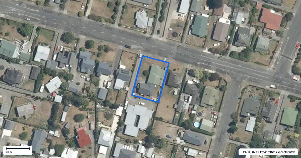 Property context map for 33A Gaisford Terrace, Waipukurau
