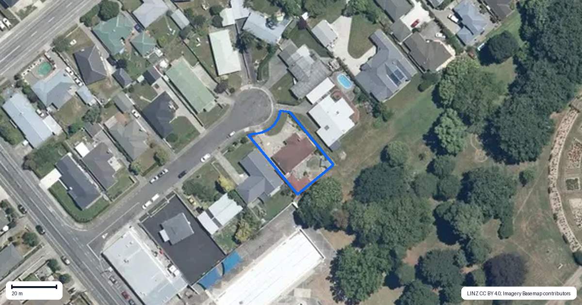 Property context map for 409 Frimley Place, Frimley, Hastings