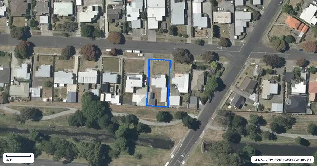 Property context map for 26 Logan Avenue, Marewa, Napier