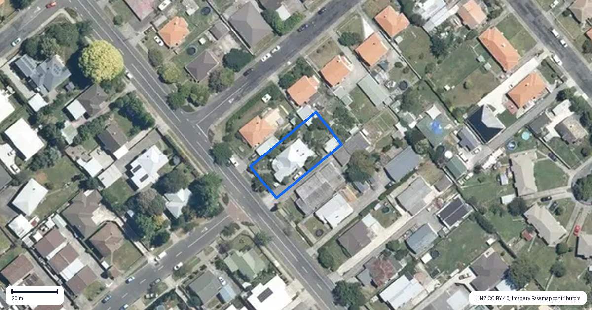 Property context map for 913 Fitzroy Avenue, Mahora, Hastings