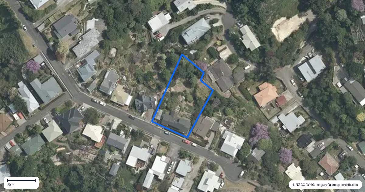 Property context map for 29 Havelock Road, Hospital Hill, Napier