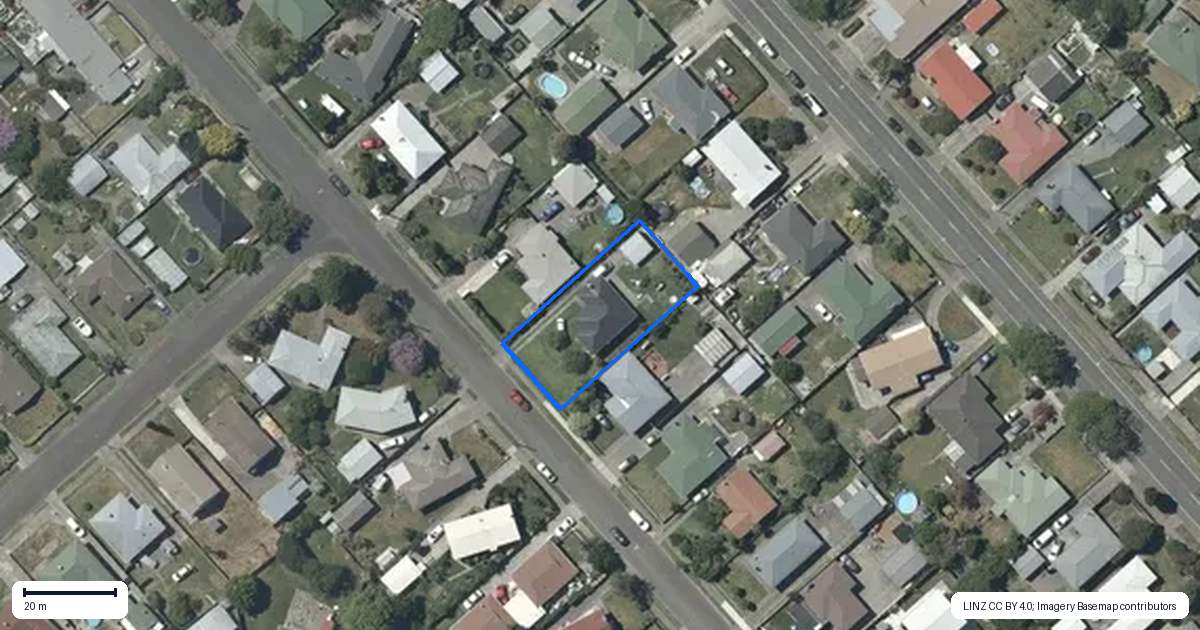Property context map for 16 Hitchings Avenue, Onekawa, Napier