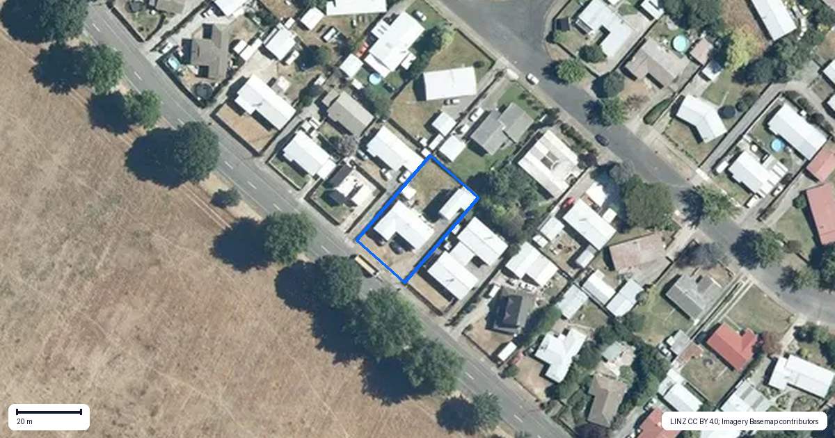 Property context map for 320 Portsmouth Road, Flaxmere, Hastings