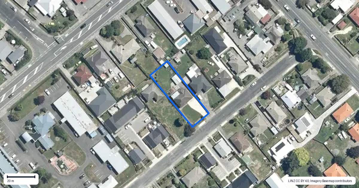 Property context map for 181 Nikau Street, Saint Leonards, Hastings