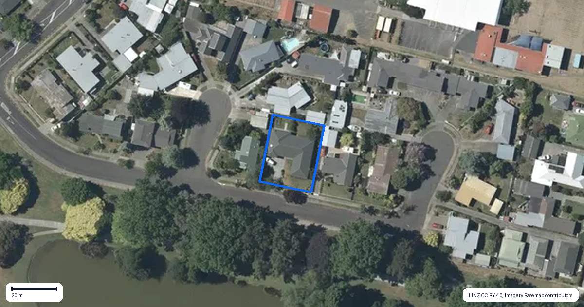 Property context map for 19 Islington Place, Tamatea, Napier