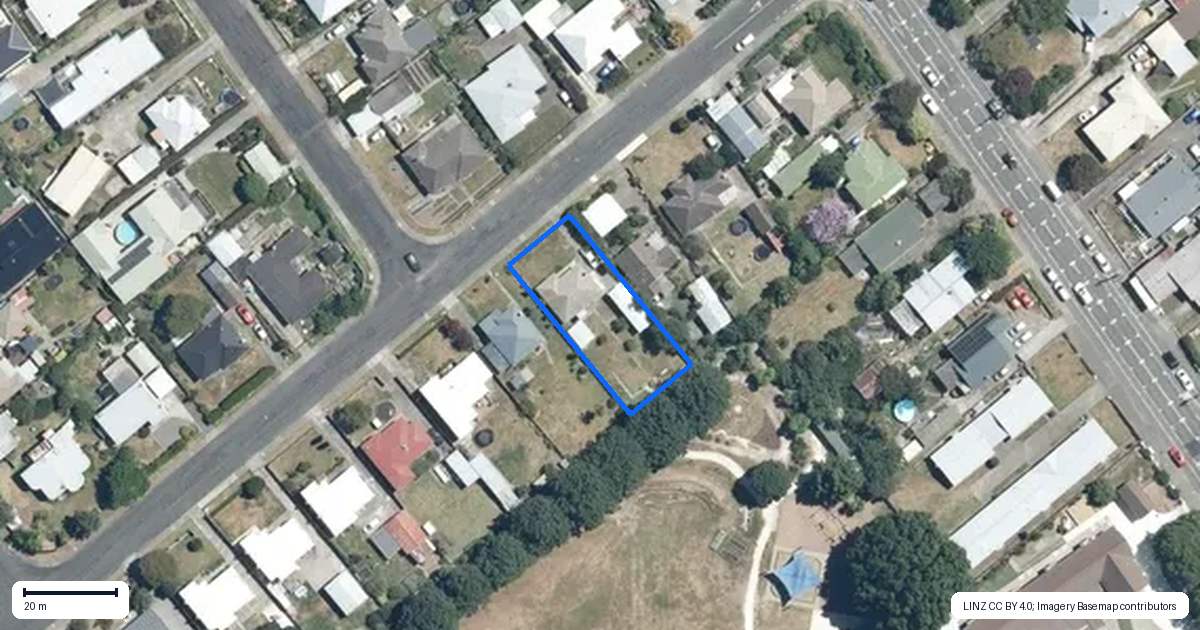 Property context map for 909 Tawa Street, Mahora, Hastings