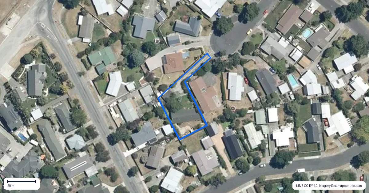 Property context map for 10 Pomeroy Place, Havelock North