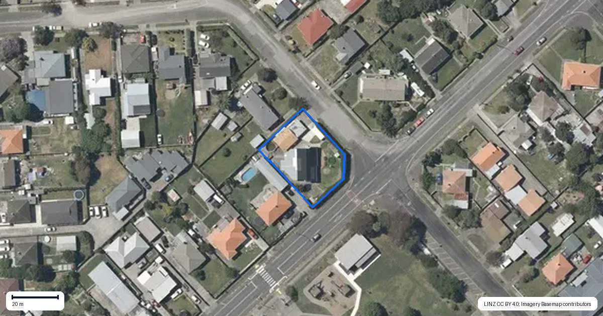 Property context map for 41 Barker Road, Marewa, Napier