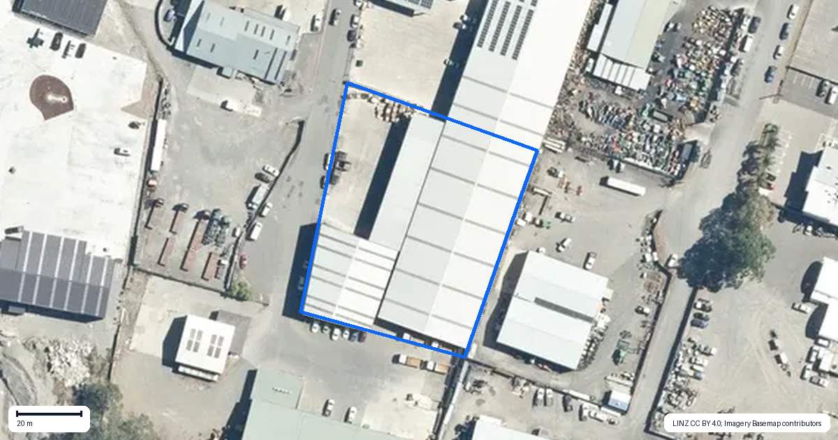 Property context map for 1424B Omahu Road, Twyford, Hastings