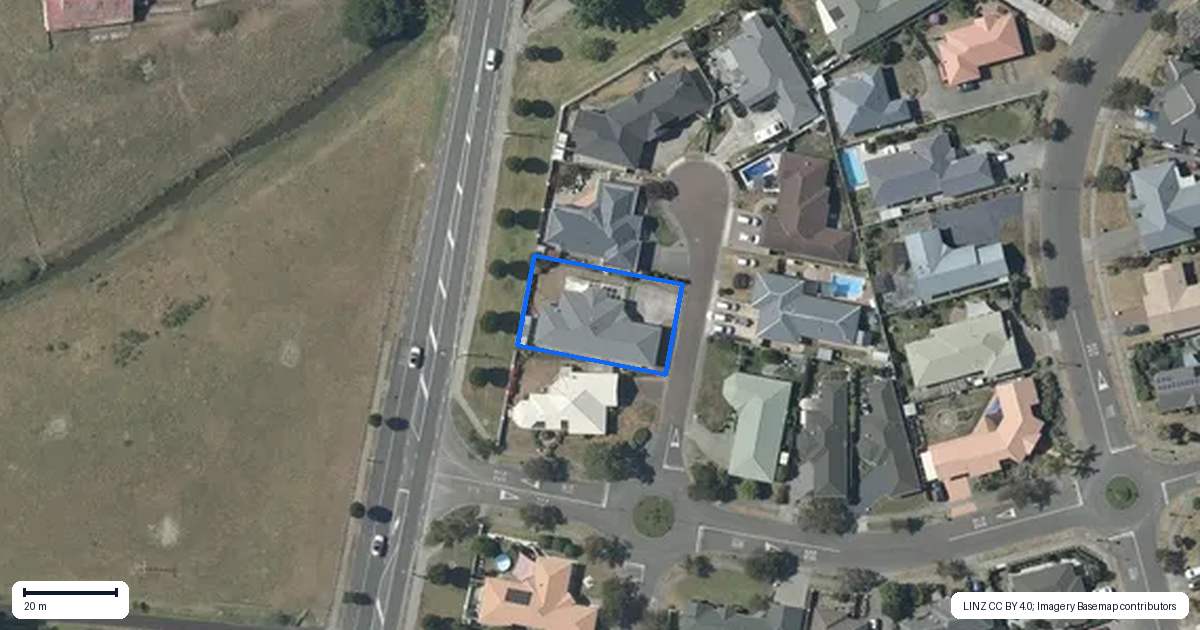 Property context map for 3 Lowndes Place, Taradale, Napier