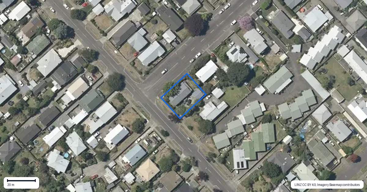 Property context map for 153 Vigor Brown Street, Napier South, Napier
