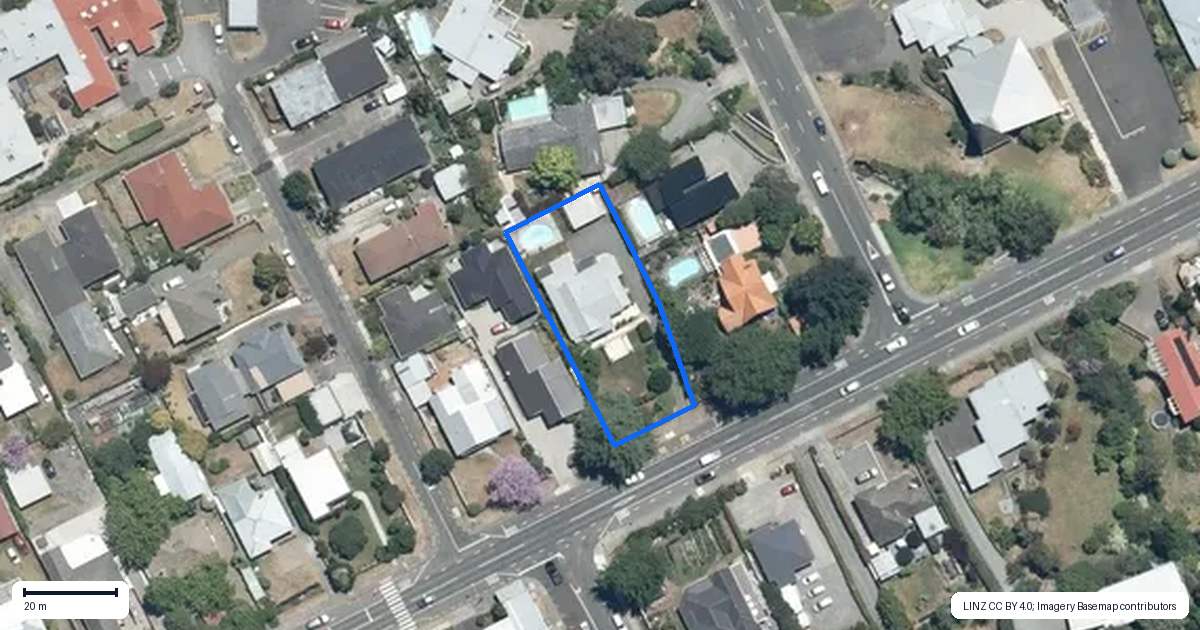 Property context map for 81 Te Mata Road, Havelock North
