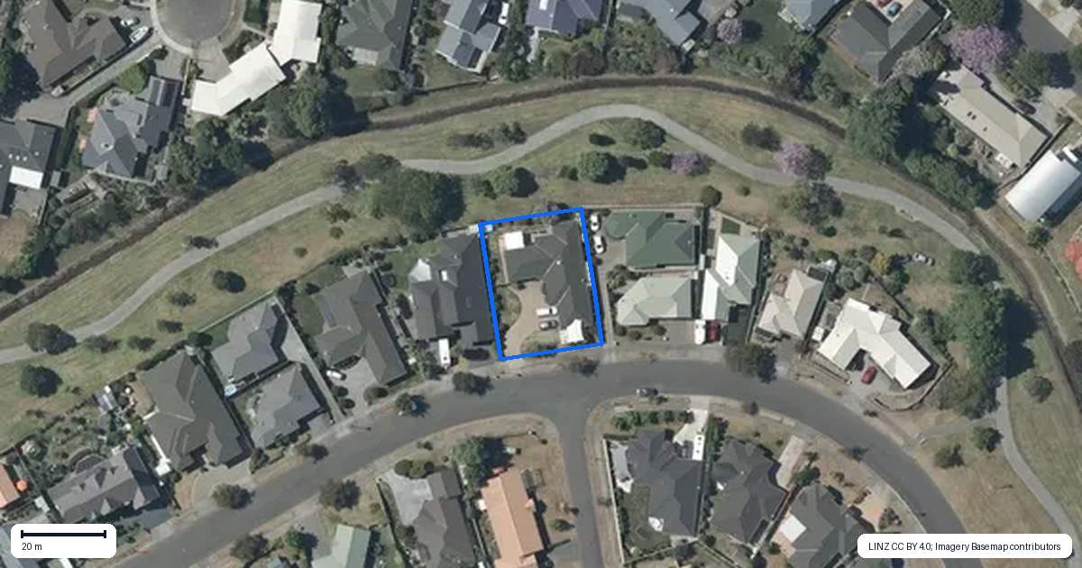 Property context map for 28 Kensington Drive, Taradale, Napier