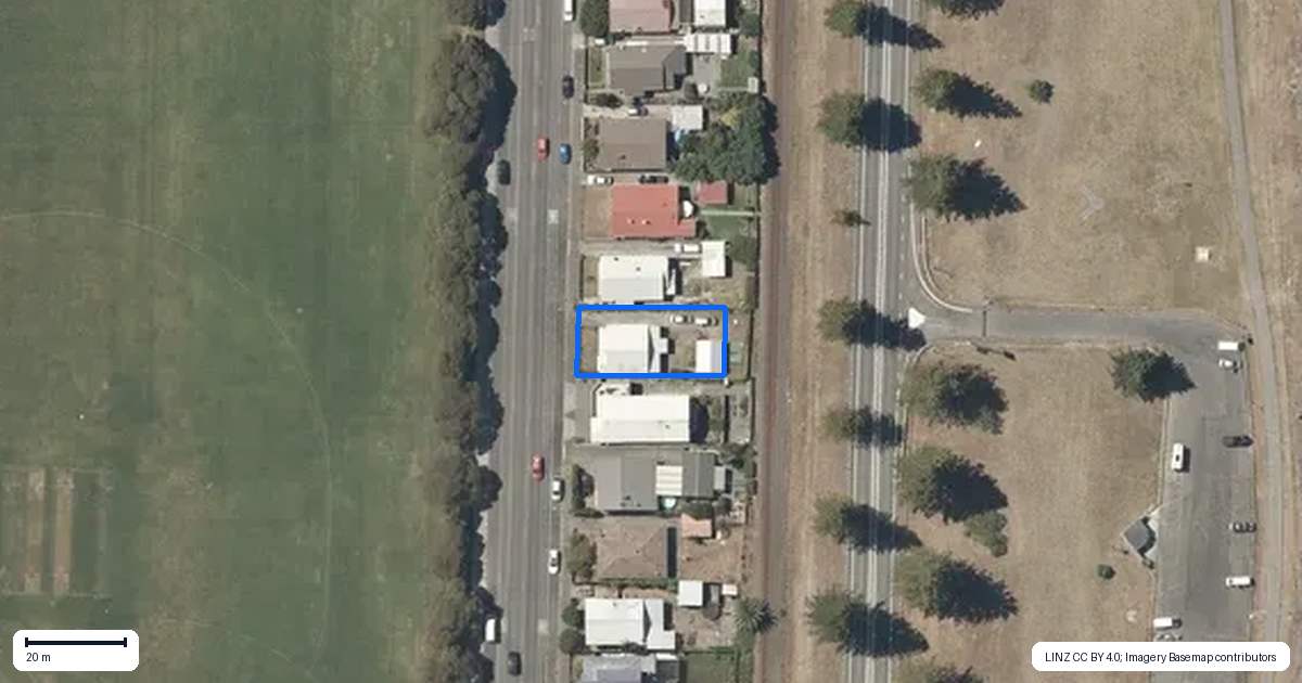 Property context map for 46 Te Awa Avenue, Te Awa, Napier