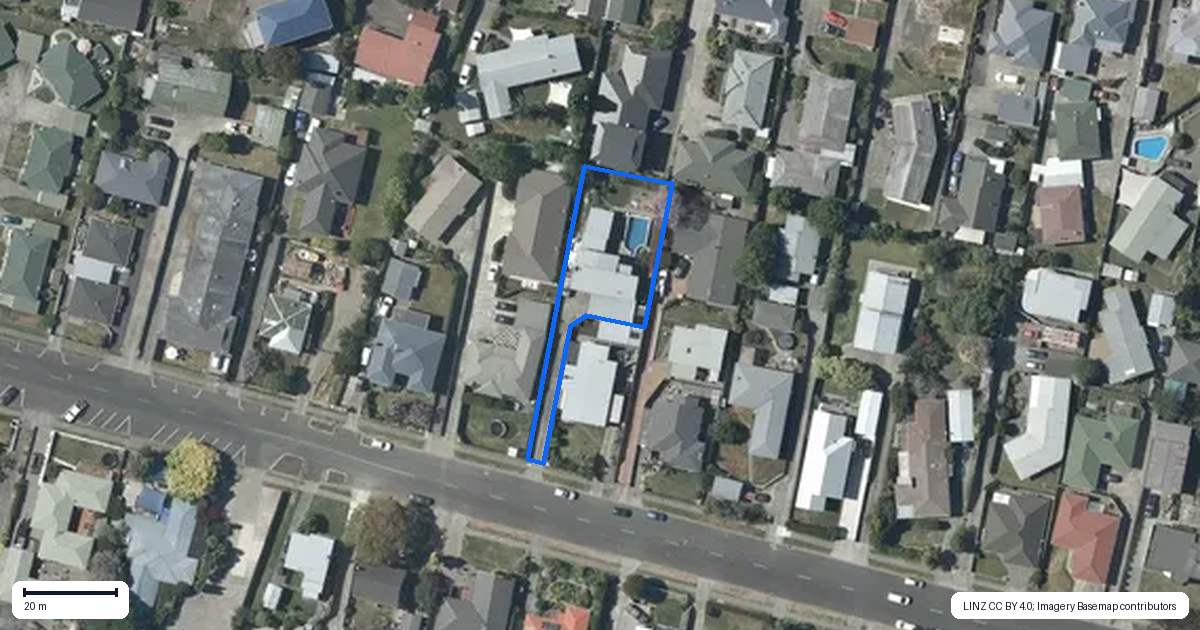 Property context map for 28A Peddie Street, Taradale, Napier
