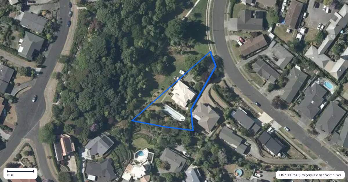 Property context map for 43 Hetley Crescent, Taradale, Napier