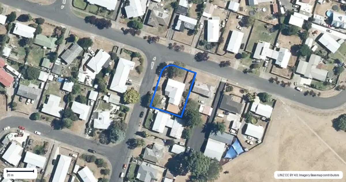 Property context map for 1 Hudson Road, Flaxmere, Hastings