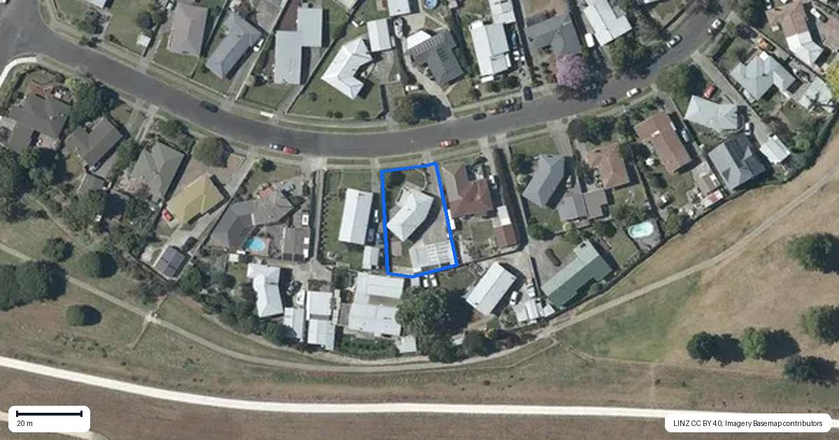Property context map for 30 Rata Street, Taradale, Napier