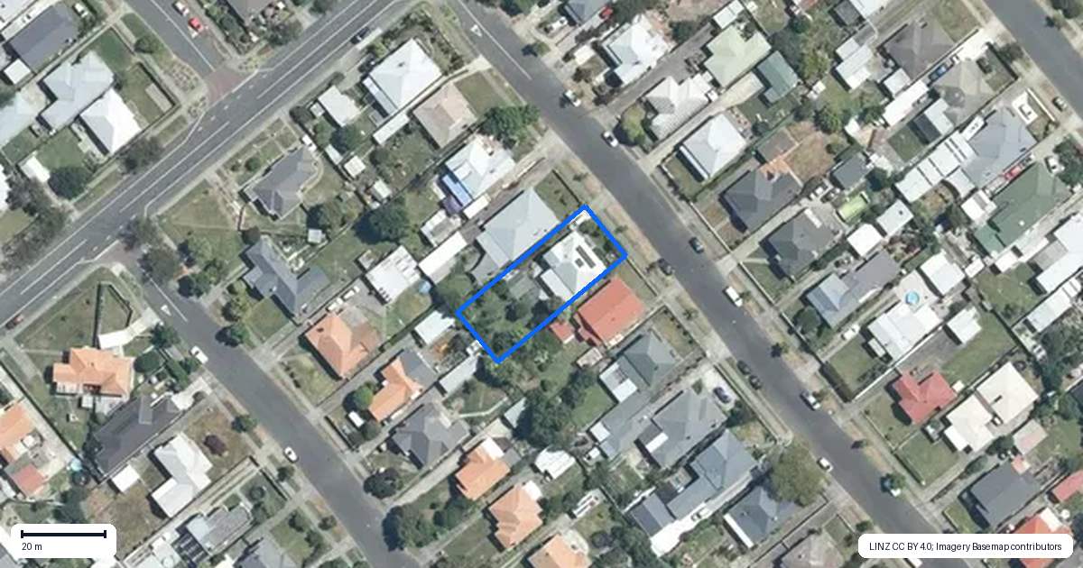 Property context map for 407 French Street, Akina, Hastings