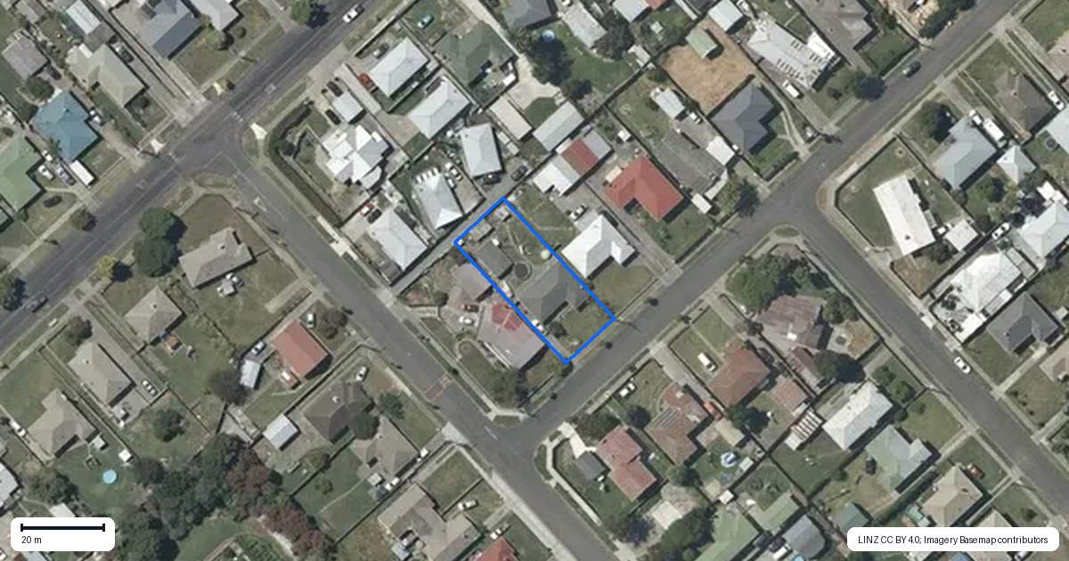 Property context map for 30 Gilray Avenue, Maraenui, Napier