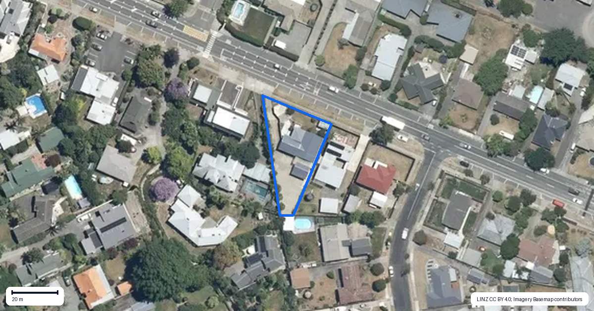 Property context map for 144 Te Mata Road, Havelock North