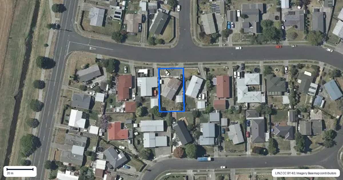 Property context map for 37 Lancaster Street, Tamatea, Napier