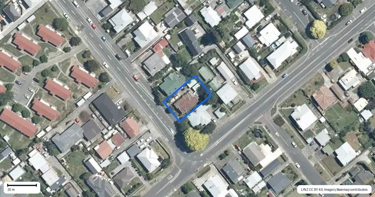 Property context map for 512 Southampton Street East, Hastings