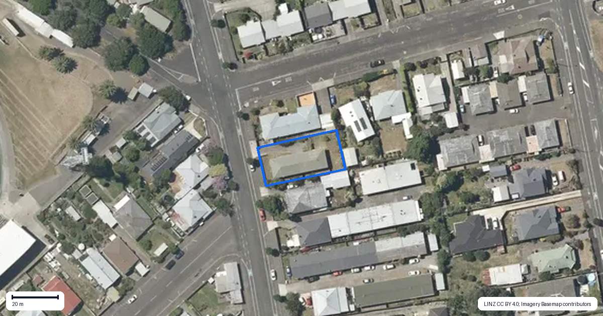 Property context map for 2/89 Nelson Crescent, Napier South, Napier