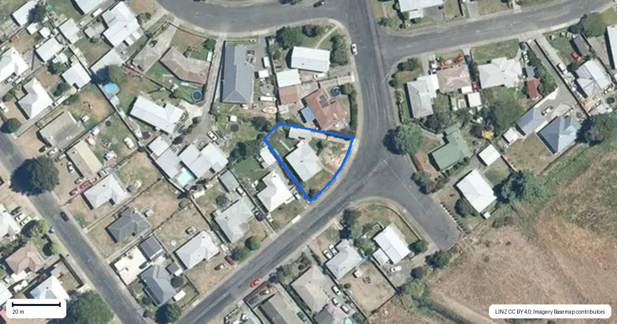 Property context map for 50 Dundee Drive, Flaxmere, Hastings
