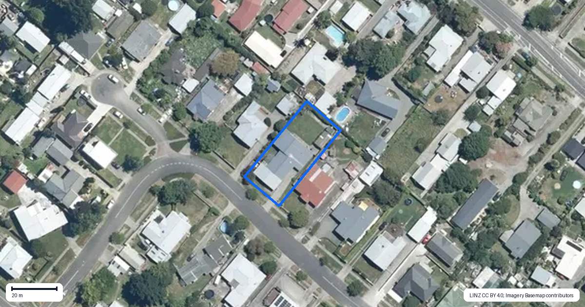 Property context map for 119 Garnett Street, Raureka, Hastings