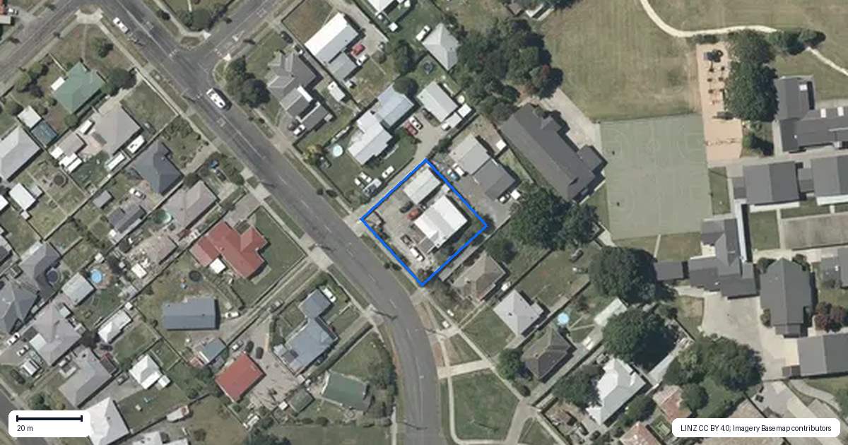 Property context map for 42 Geddis Avenue, Maraenui, Napier