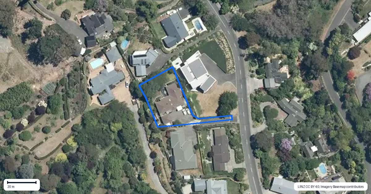 Property context map for 80 Kopanga Road, Havelock North