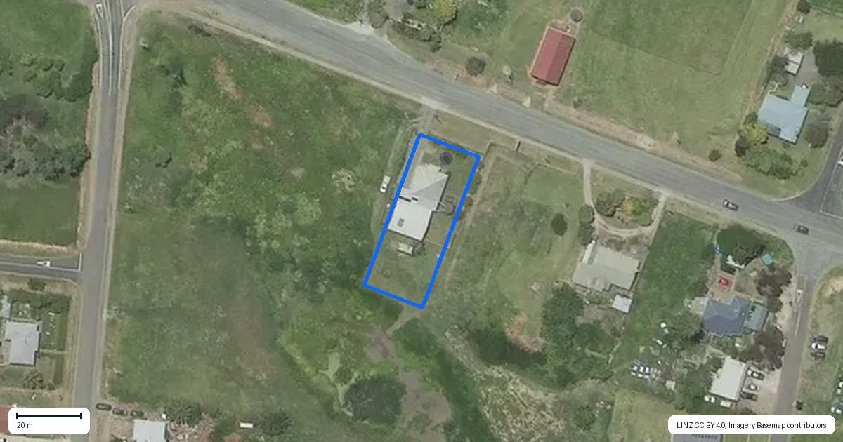 Property context map for 10 Nuhaka Opoutama Road, Nuhaka