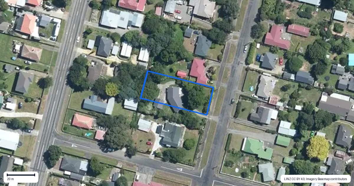 Property context map for 21 Ormond Street, Woodville