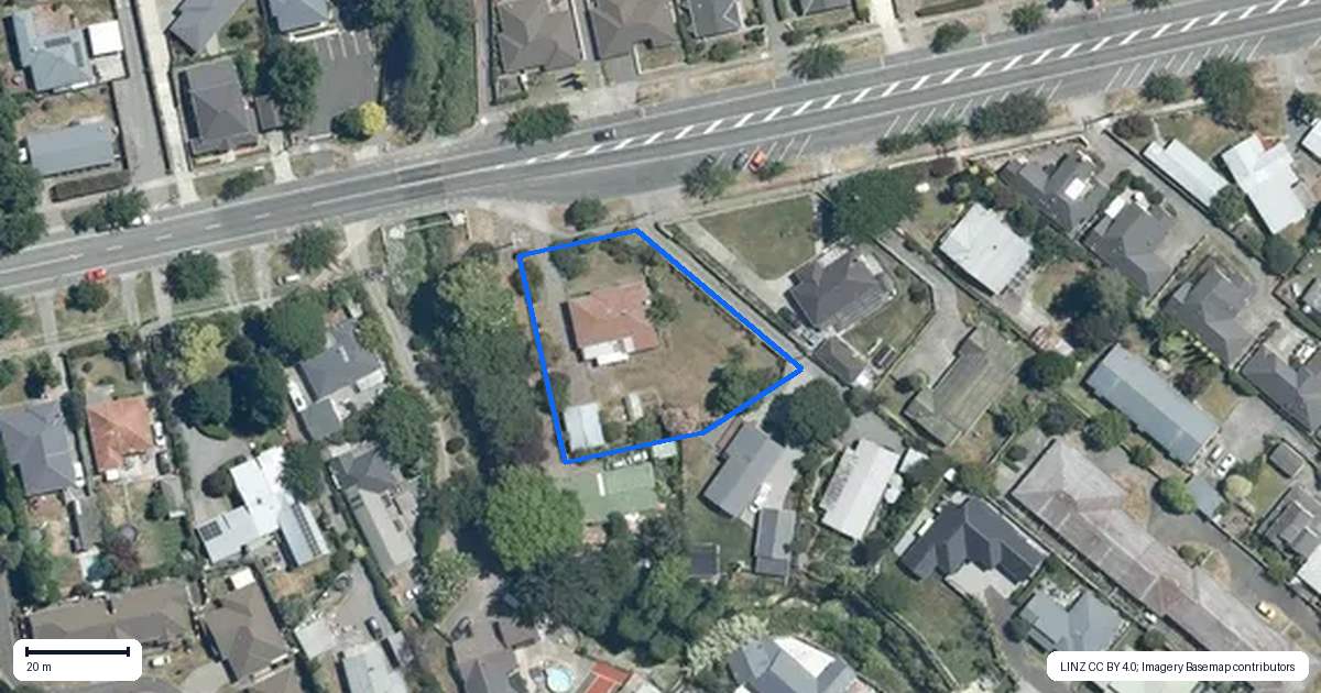 Property context map for 21 Te Aute Road, Havelock North